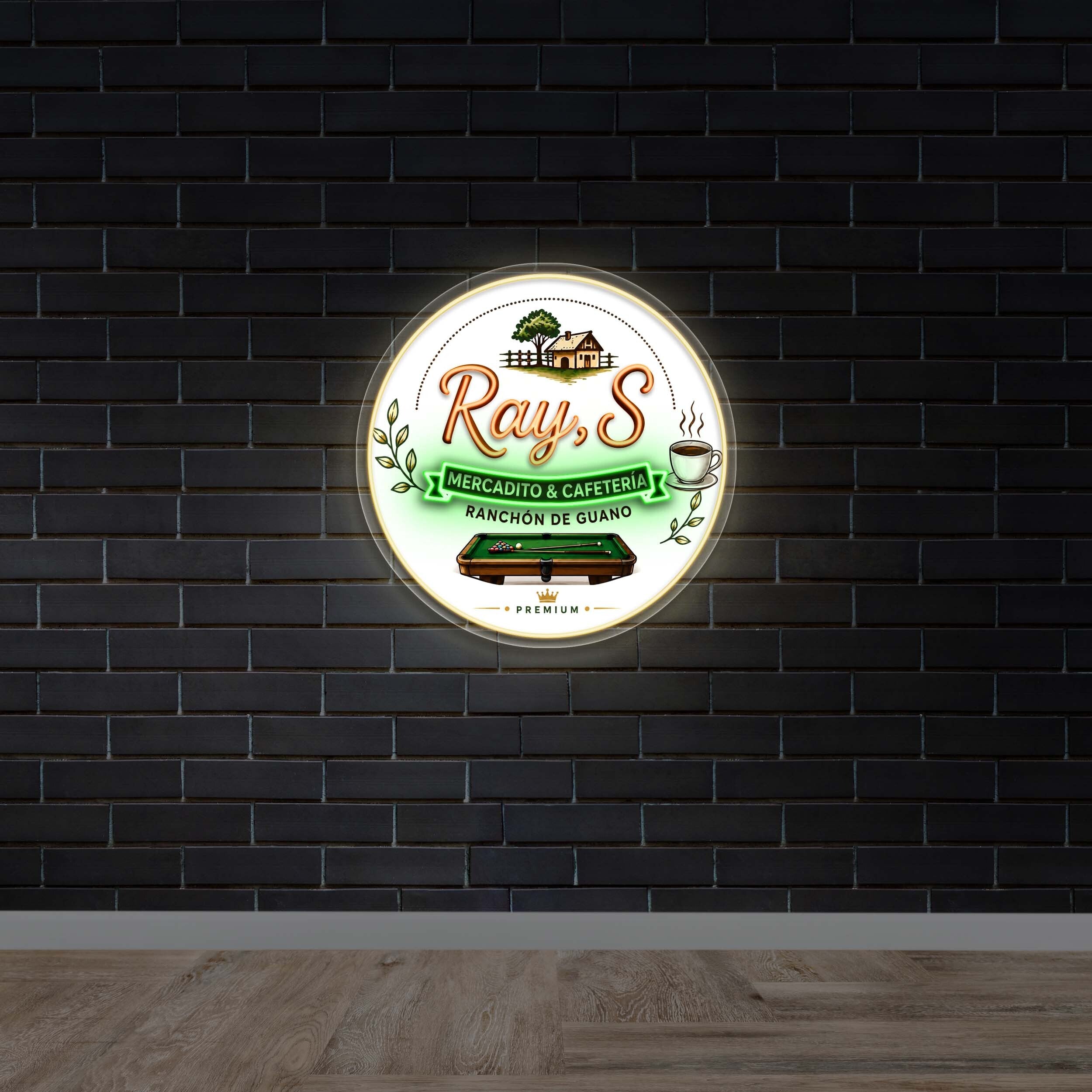Ray's - Premium Neon Artwork