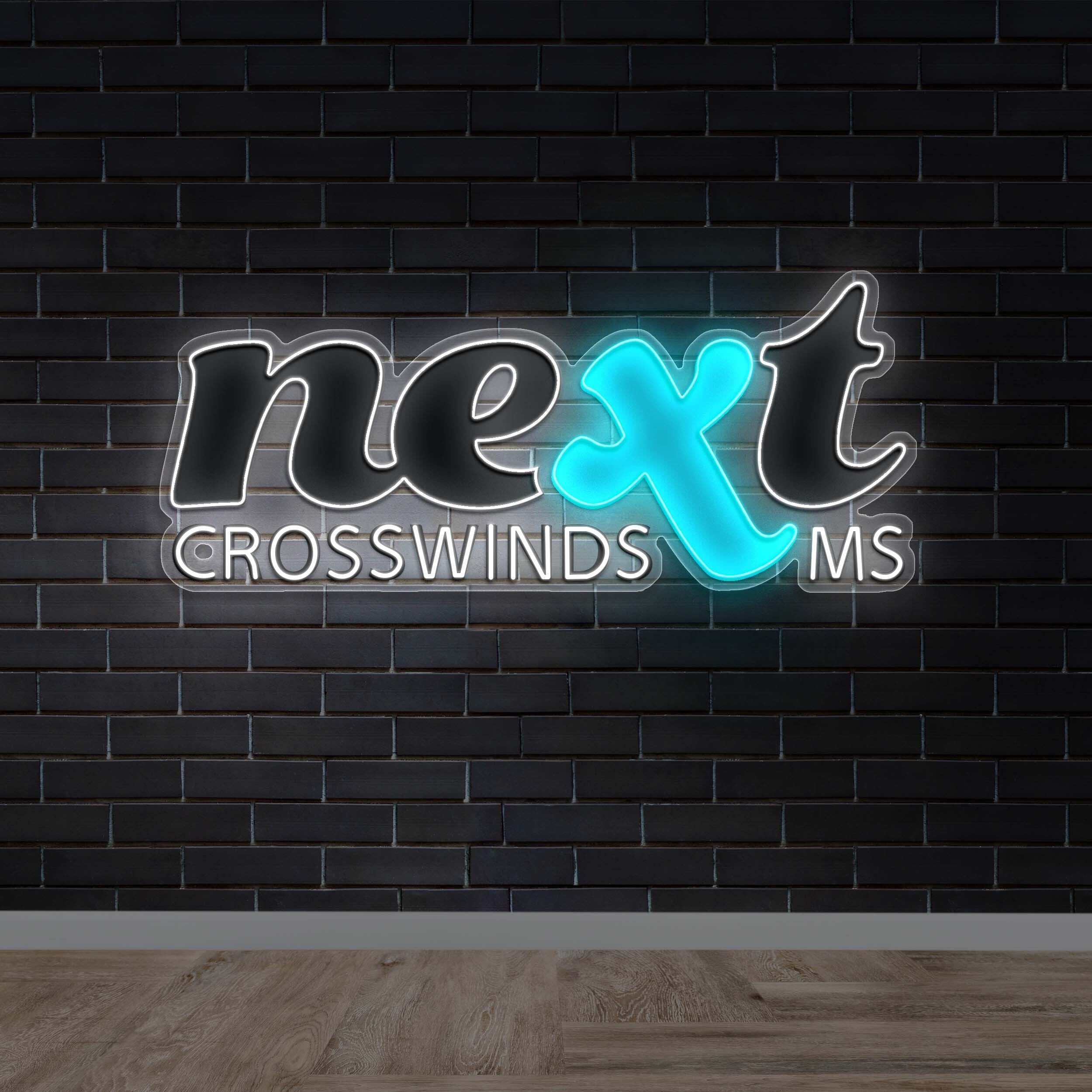 next CROSSWINDS MS | Smaller version- Premium Neon Artwork