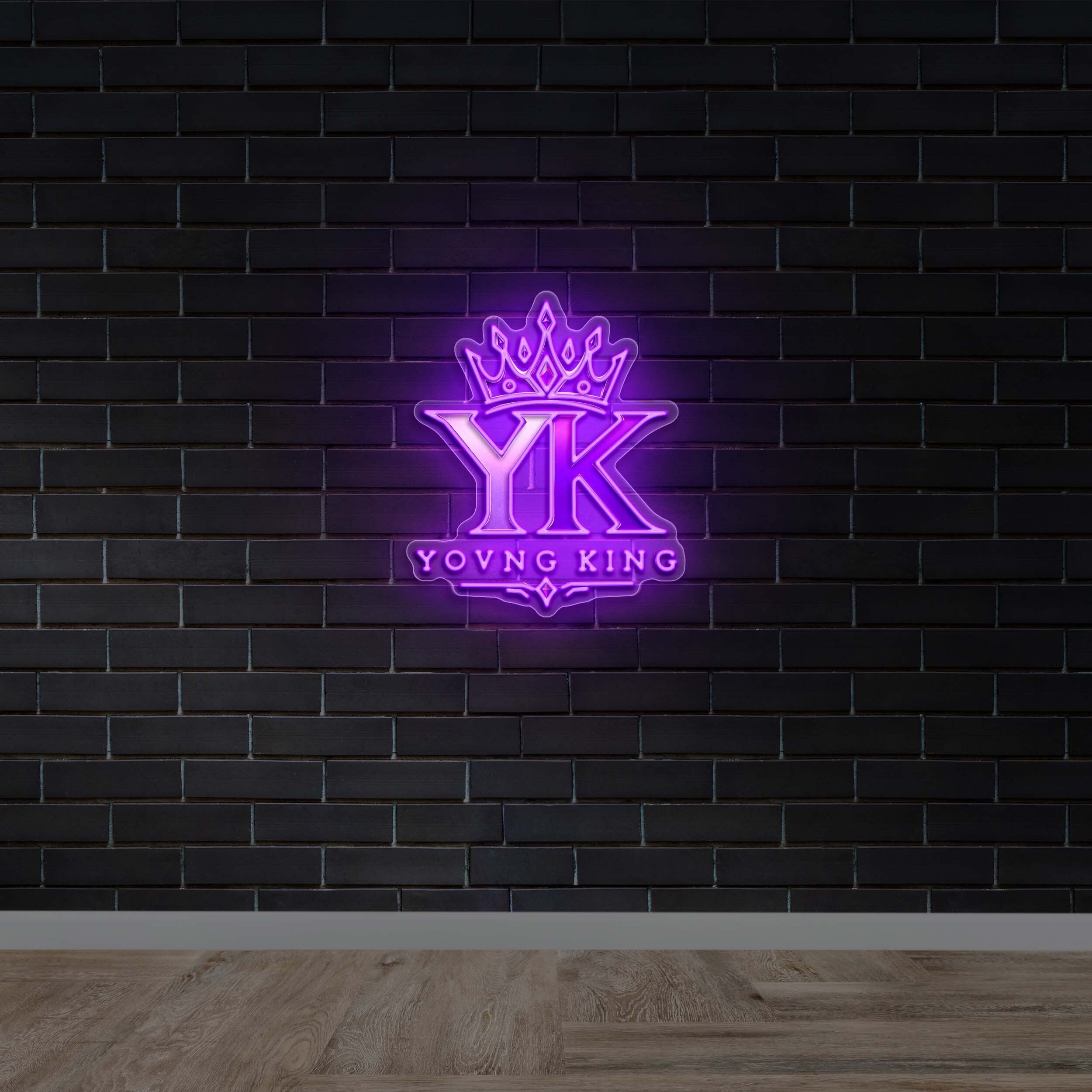 Yovng King - Premium Neon Artwork