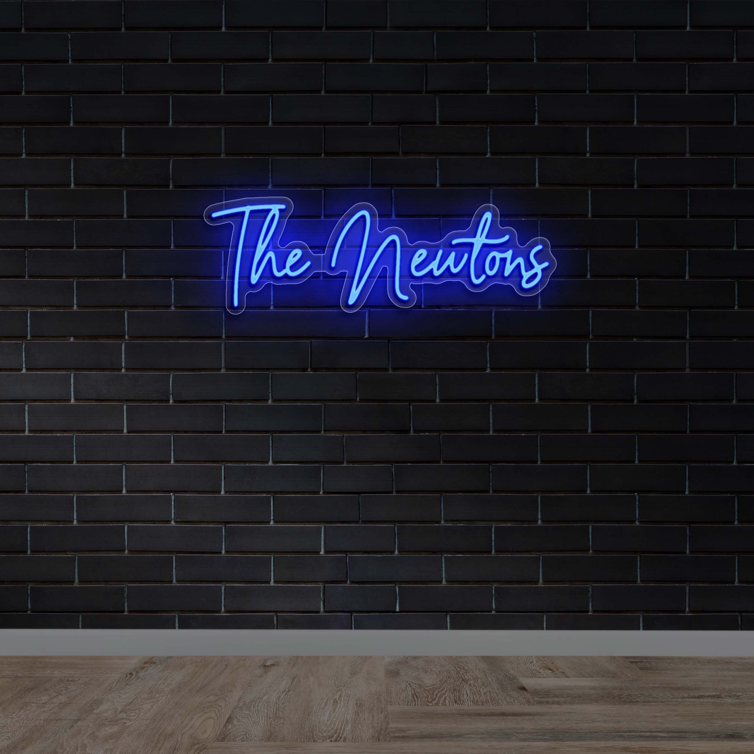 The Newtons - Premium Neon Artwork