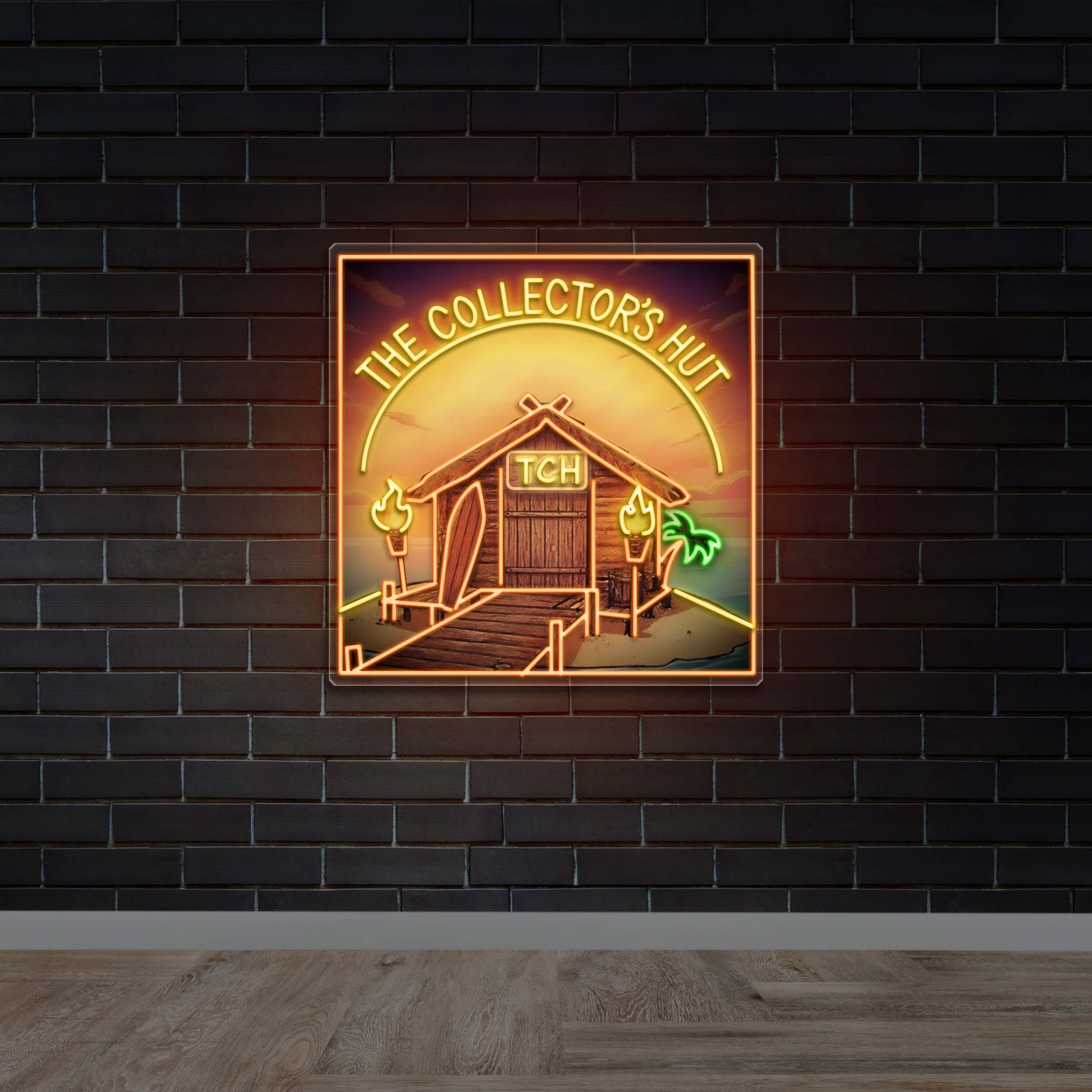 THE COLLECTORS HUT - Premium Neon Artwork
