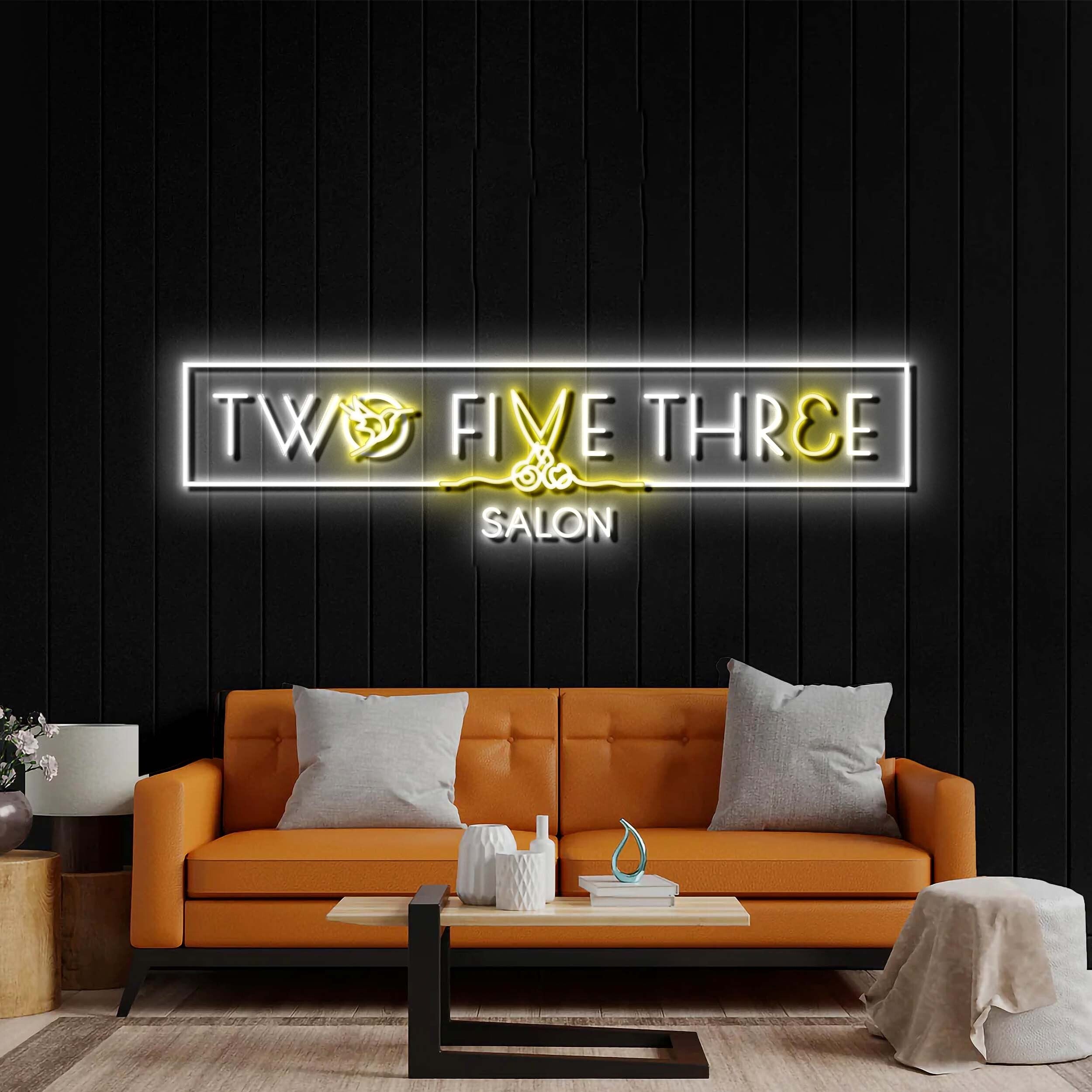 TWO FIVE THREE - Premium Neon Artwork