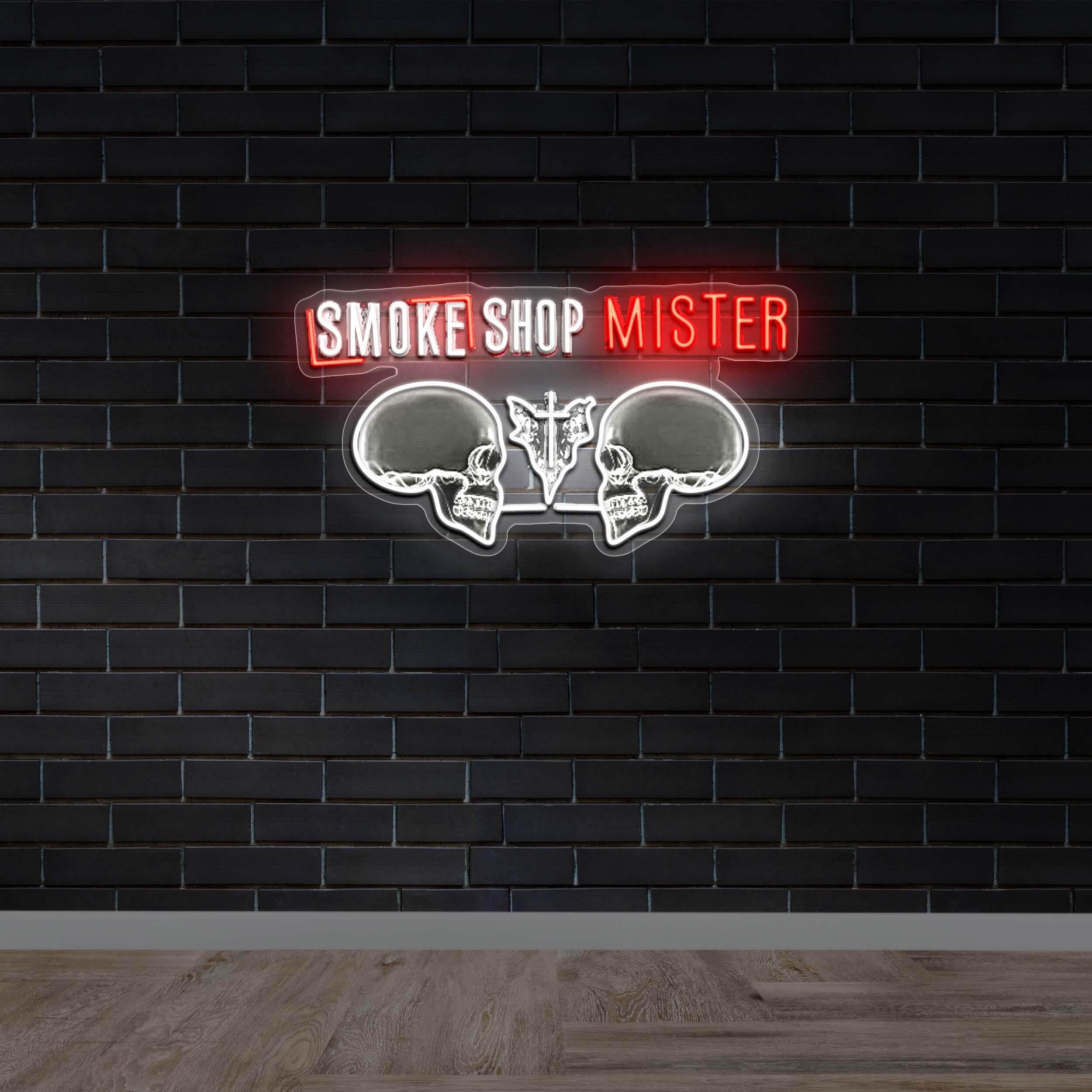 SMOKE SHOP MISTER - Premium Neon Artwork