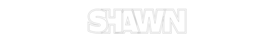 Custom Neon: Shawn