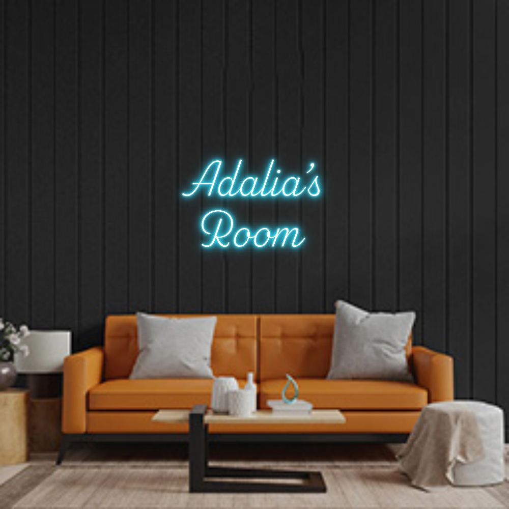 Custom Neon: Adalia’s
Room