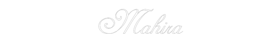 Custom Neon: Mahira