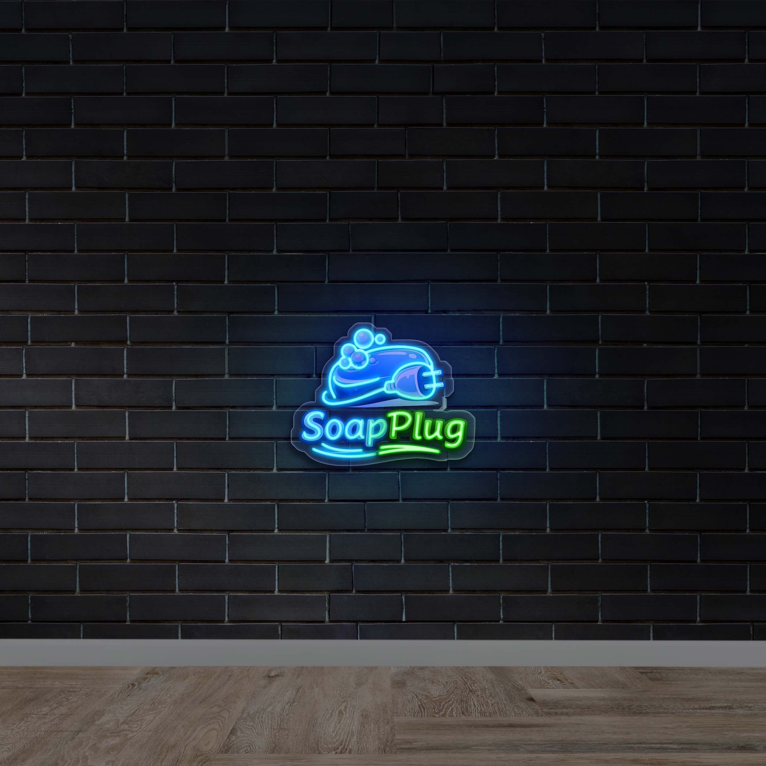 SOAP PLUG - Premium Neon Artwork