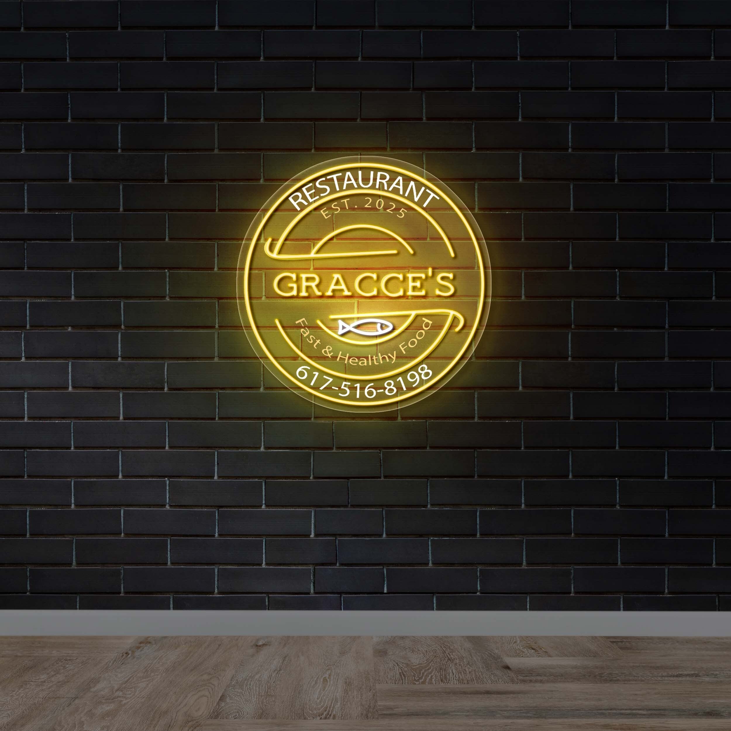 GRACCE'S - Premium Neon Artwork