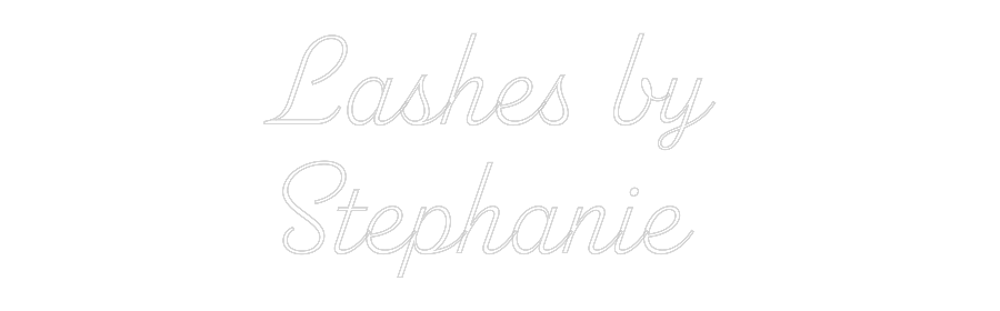 Custom Neon: Lashes by
S...