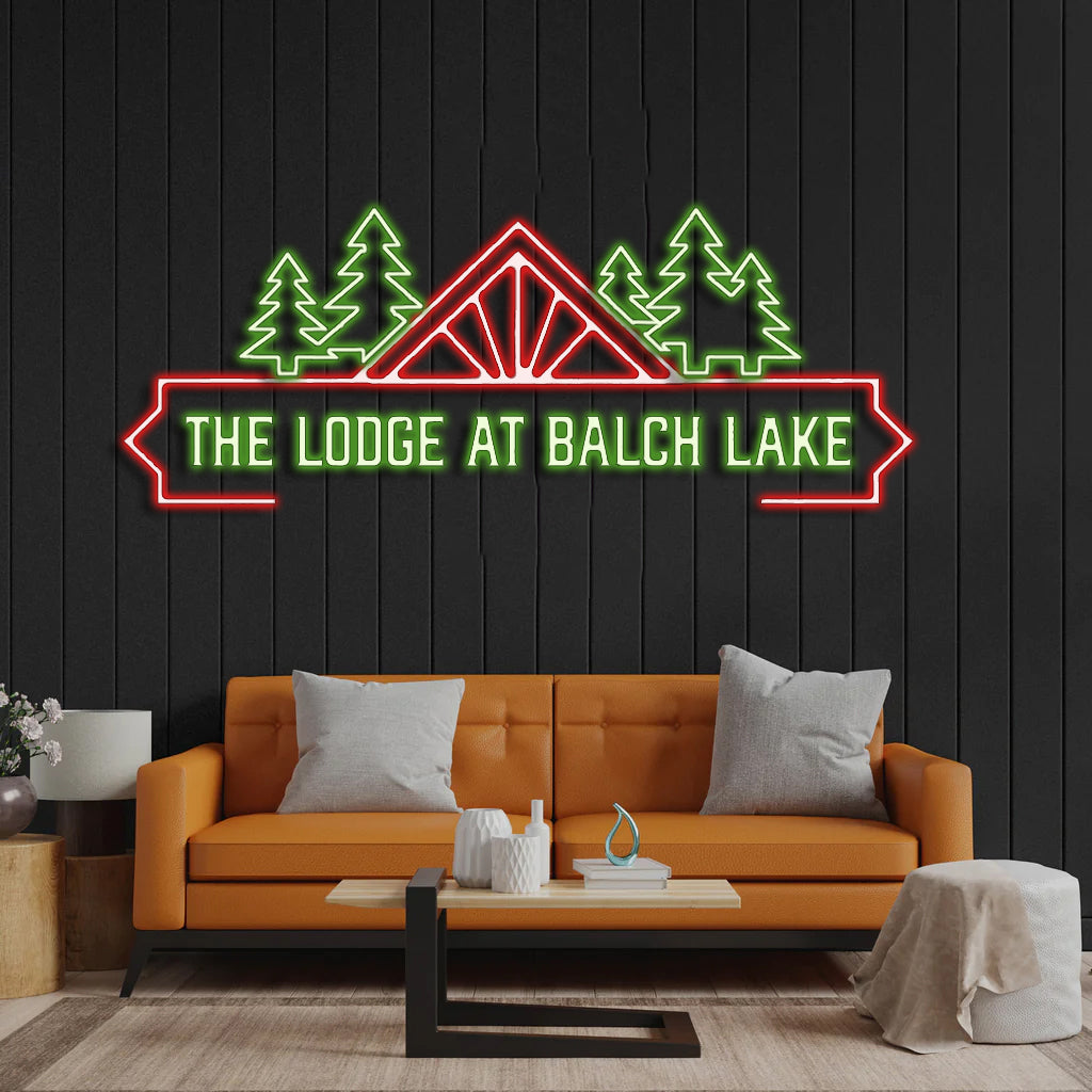 The Lodge - Premium Neon Artwork