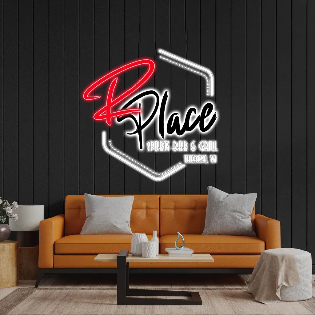R Place - Premium Neon Artwork