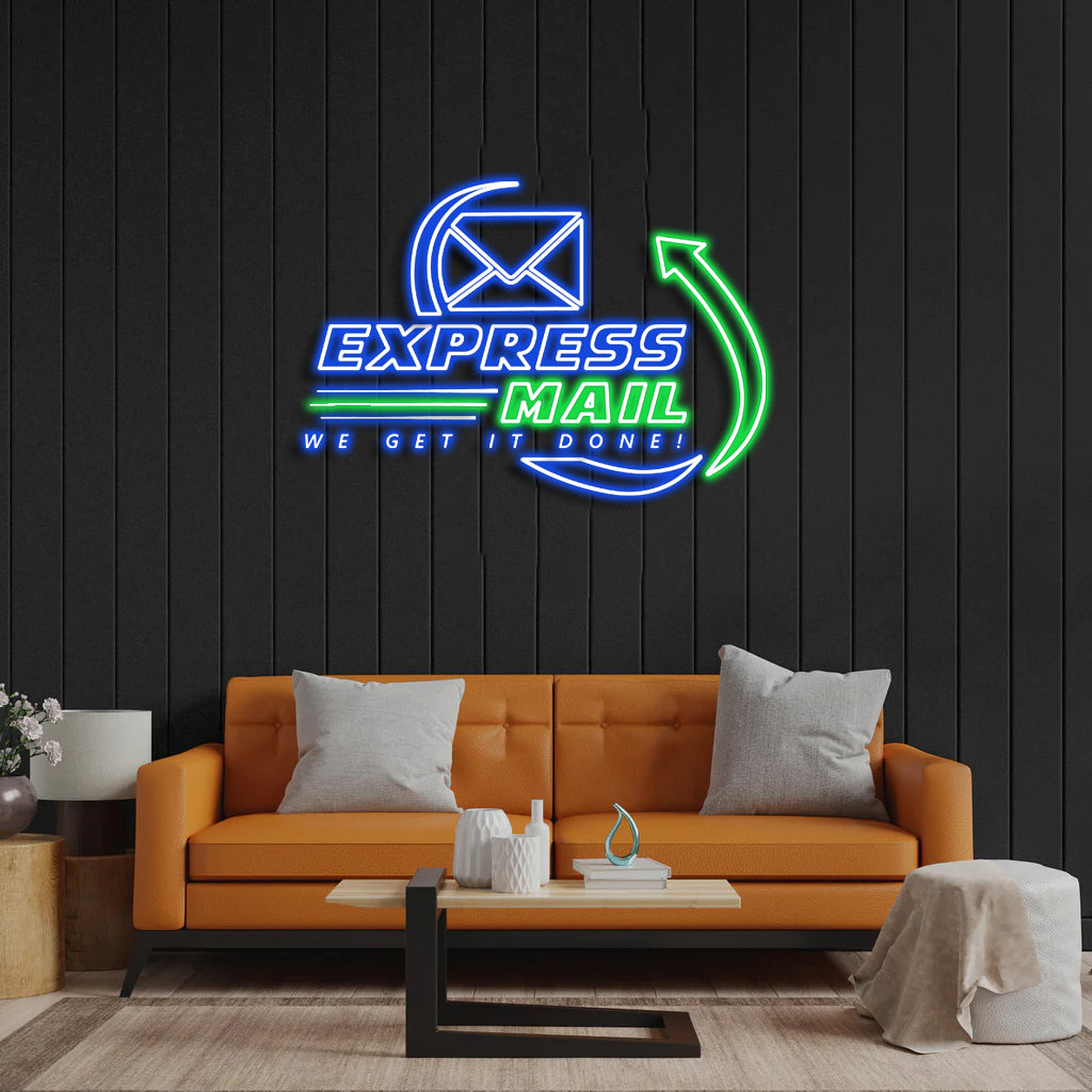 EXPRESS MAIL - Premium Neon Artwork