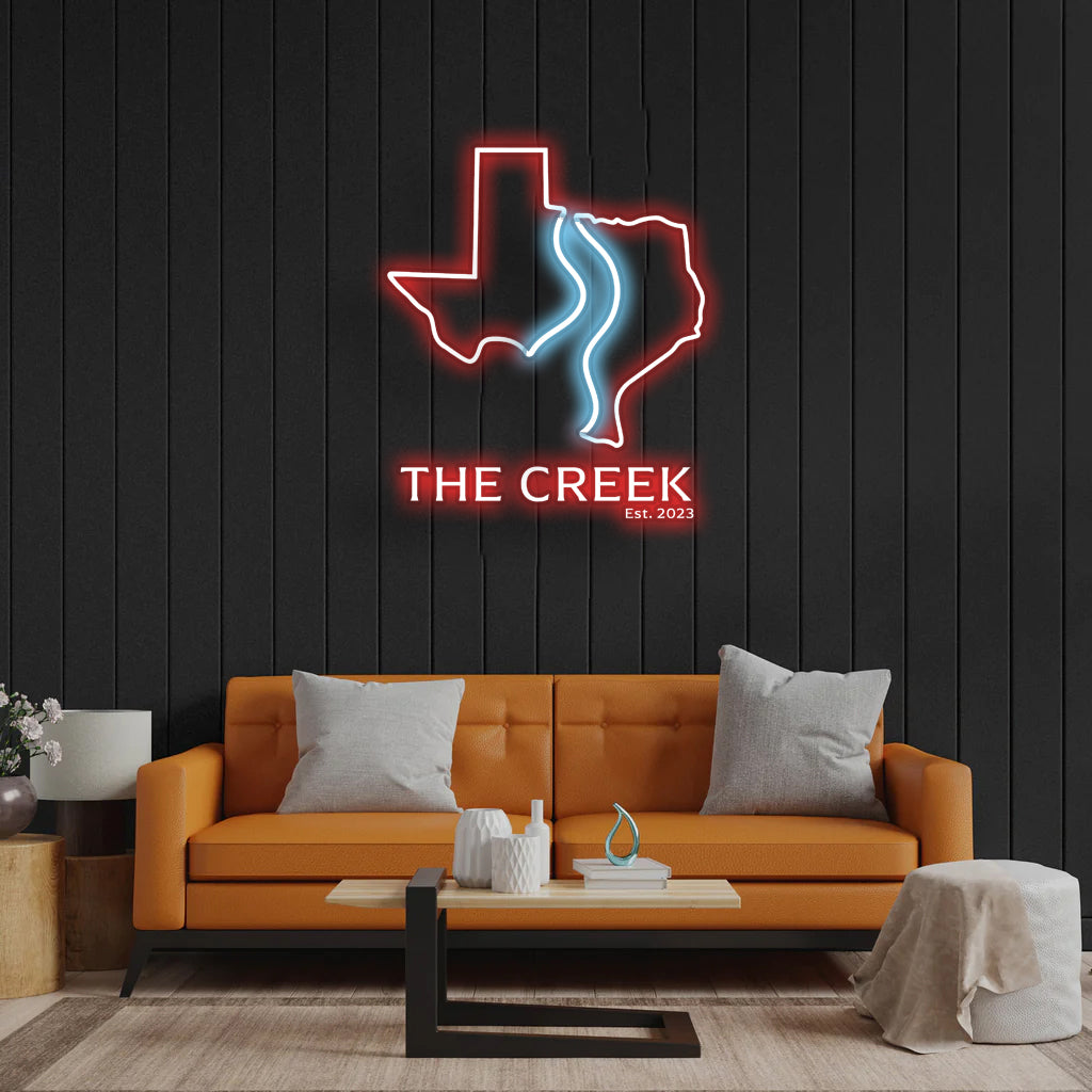 The Creek - Premium Neon Artwork
