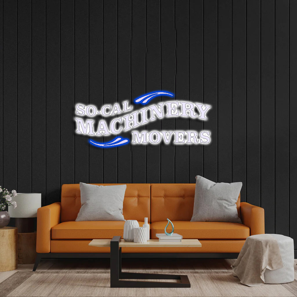 So-Cal Machinery Movers - Premium Neon Artwork