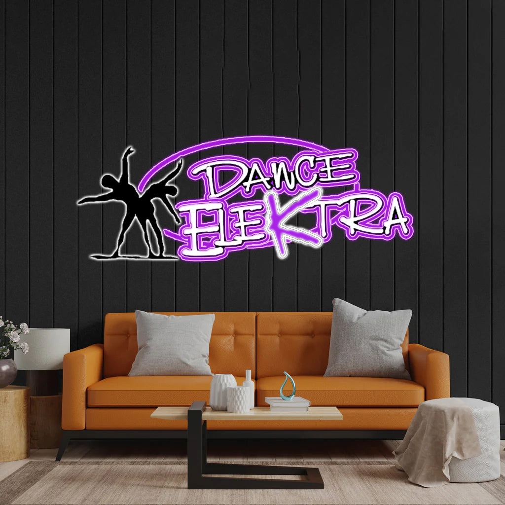 Dance Elektra - Premium Neon Artwork