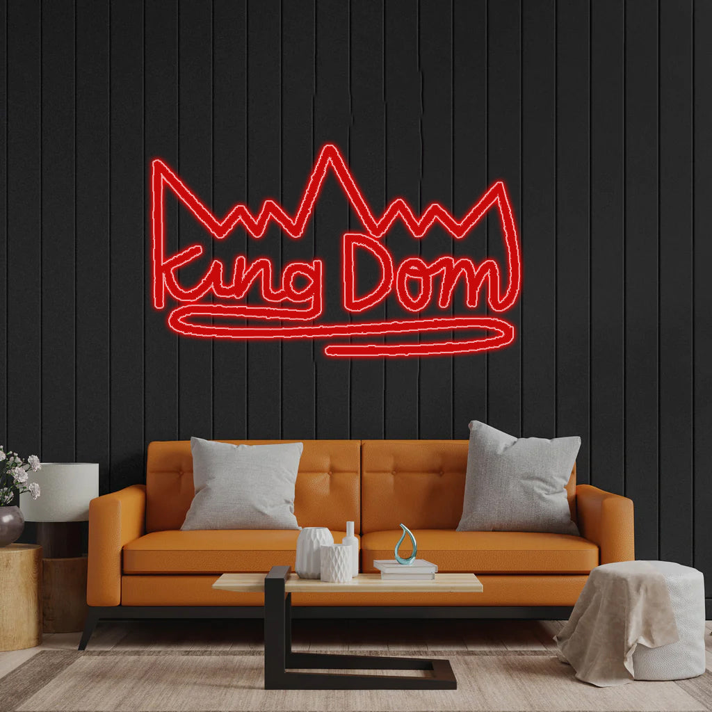 King Dom - Premium Neon Artwork
