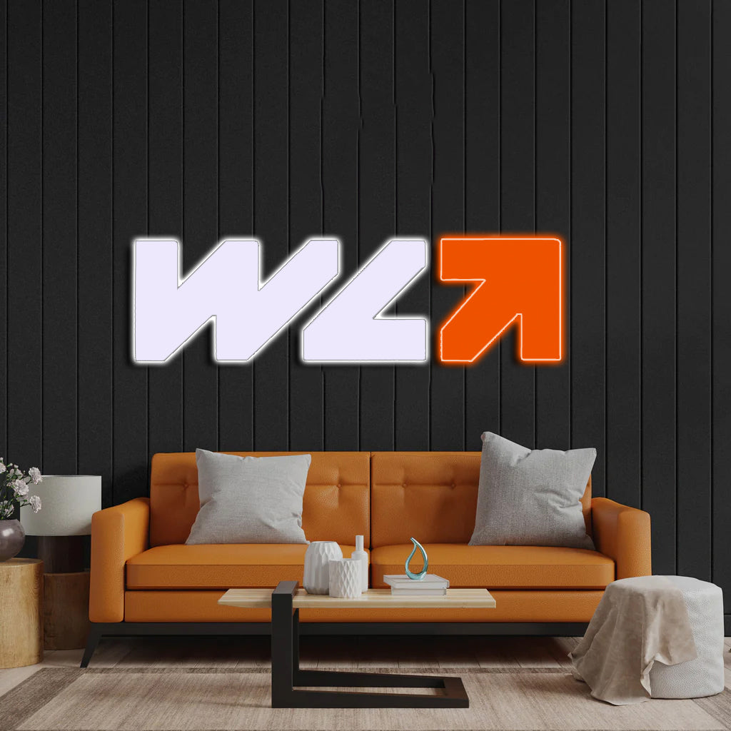 Wake Up Look Up 3 - Premium Neon Artwork