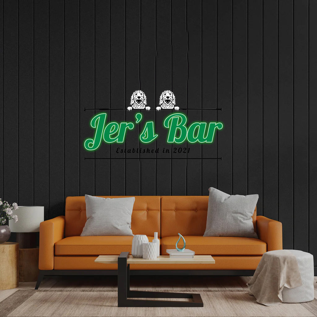 Jer's Bar - Premium Neon Artwork