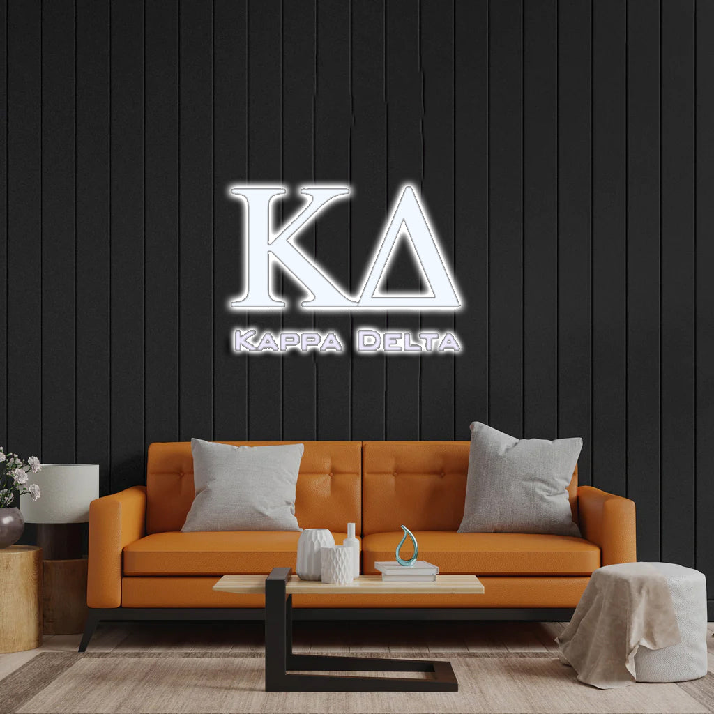 Kappa Delta - Premium Neon Artwork