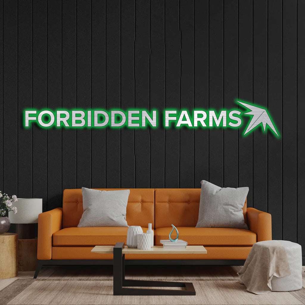 FORBIDDEN FARMS - Premium Neon Artwork