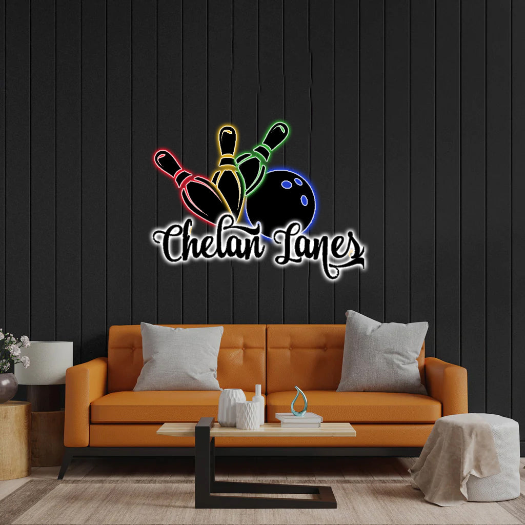 Chelan Lanes - Premium Neon Artwork