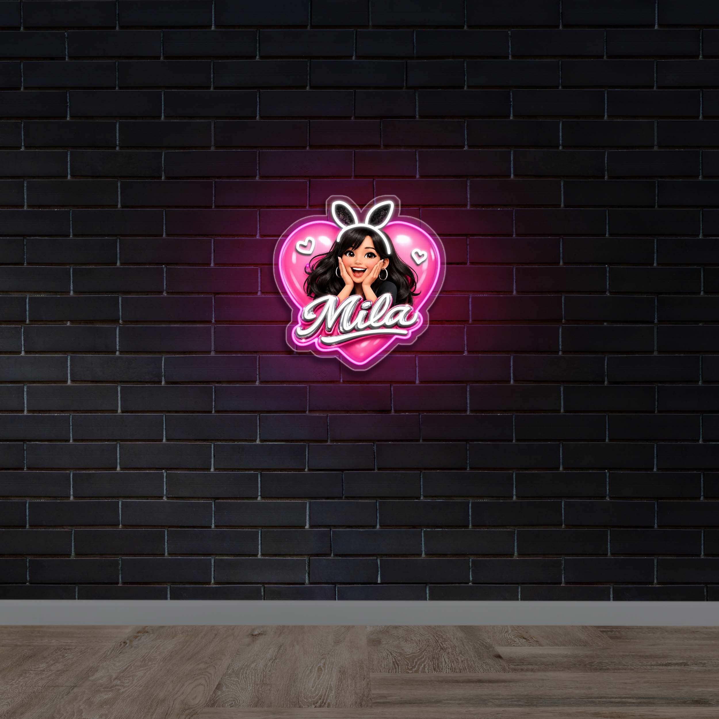 MILA - Premium Neon Artwork