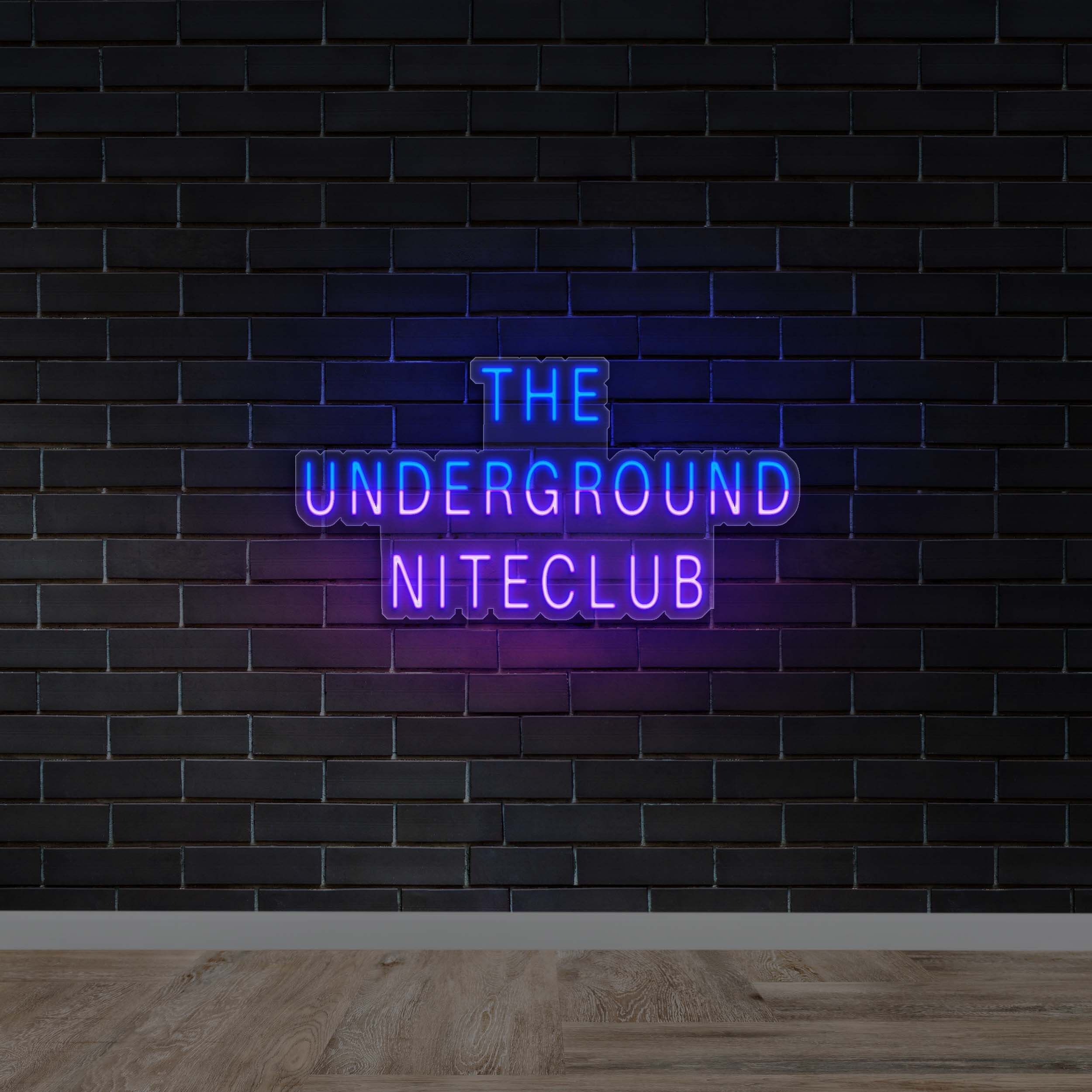 THE UNDERGROUND NITECLUB - Premium Neon Artwork