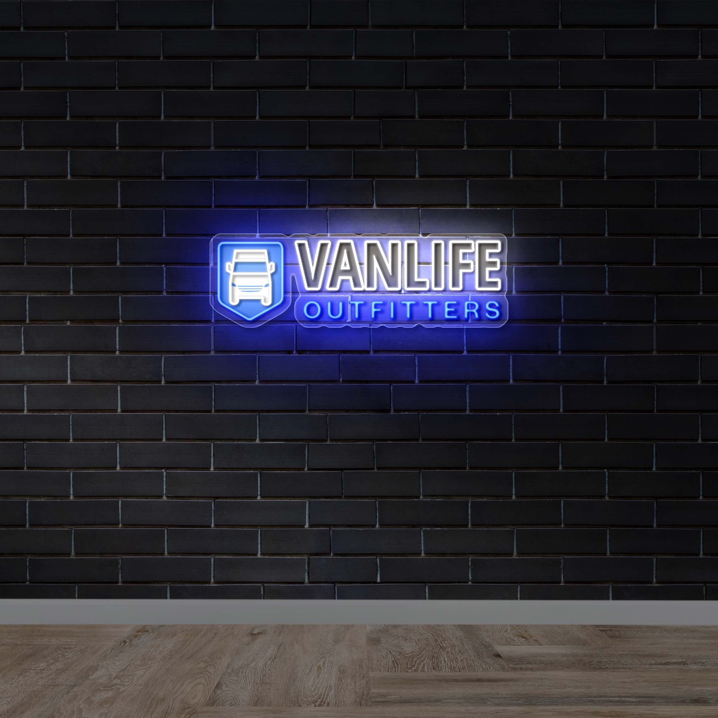 VANLIFE OUTFITTERS - Premium Neon Artwork