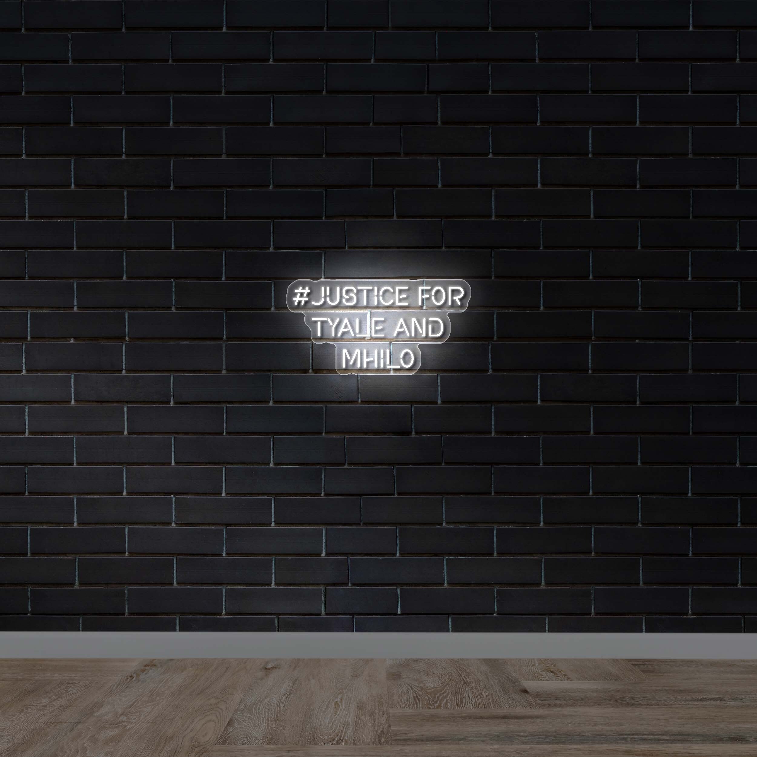 #Justice For Tyale and Mhilo - Premium Neon Artwork