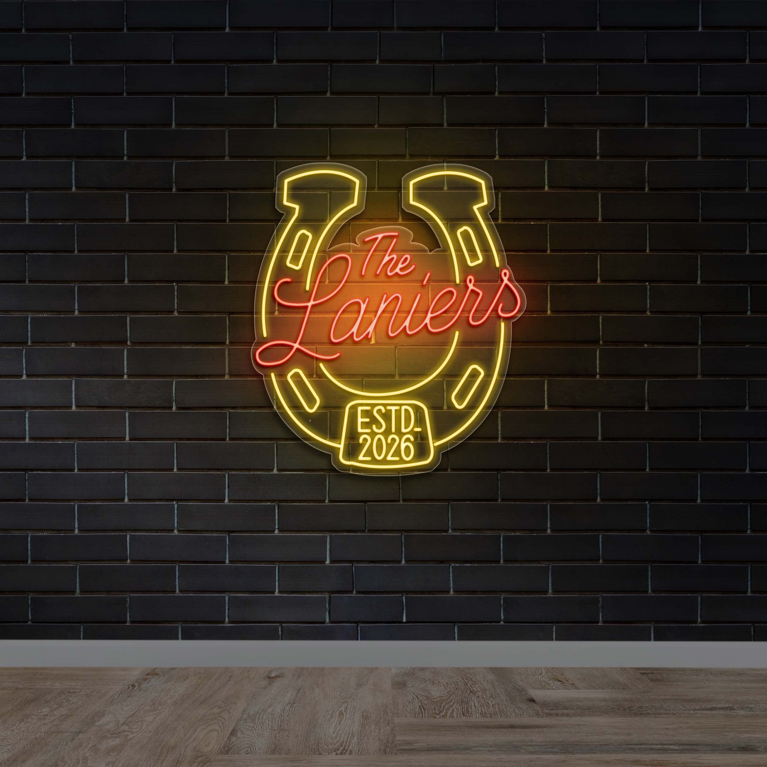 The Laniers - Premium Neon Artwork