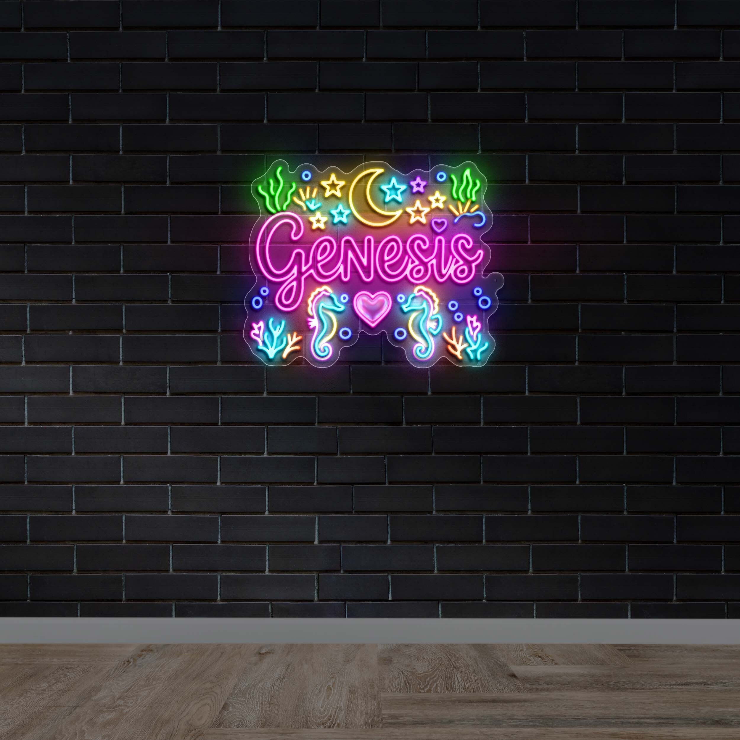 Genesis - Premium Neon Artwork