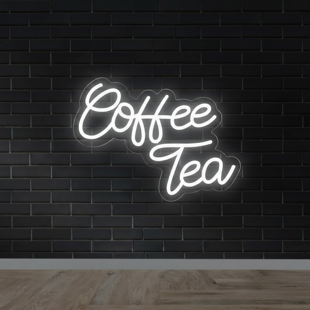 Coffee Tea LED Neon Sign