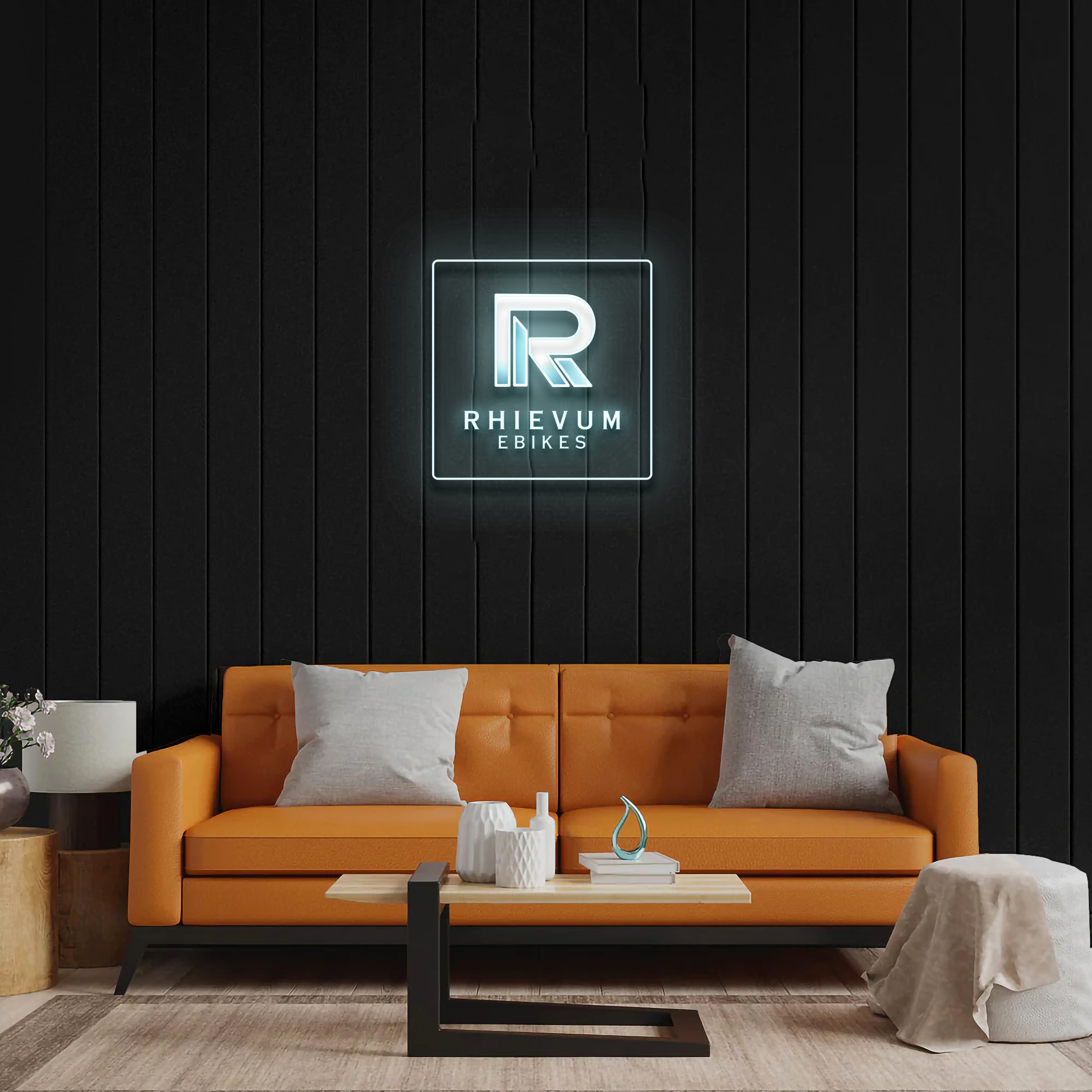 Rhievum Ebikes - Premium Neon Artwork