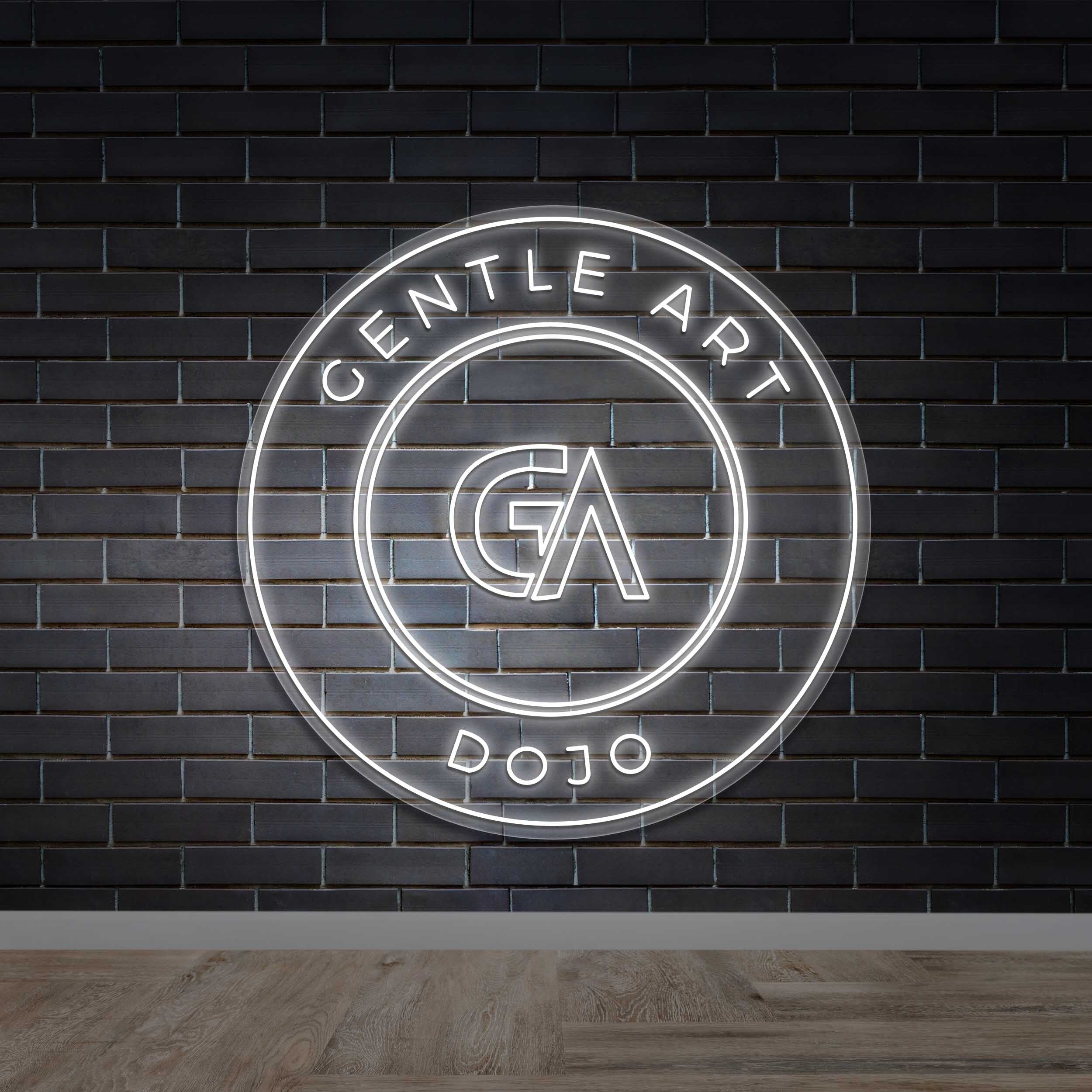 Gentle Art Dojo - Premium Neon Artwork