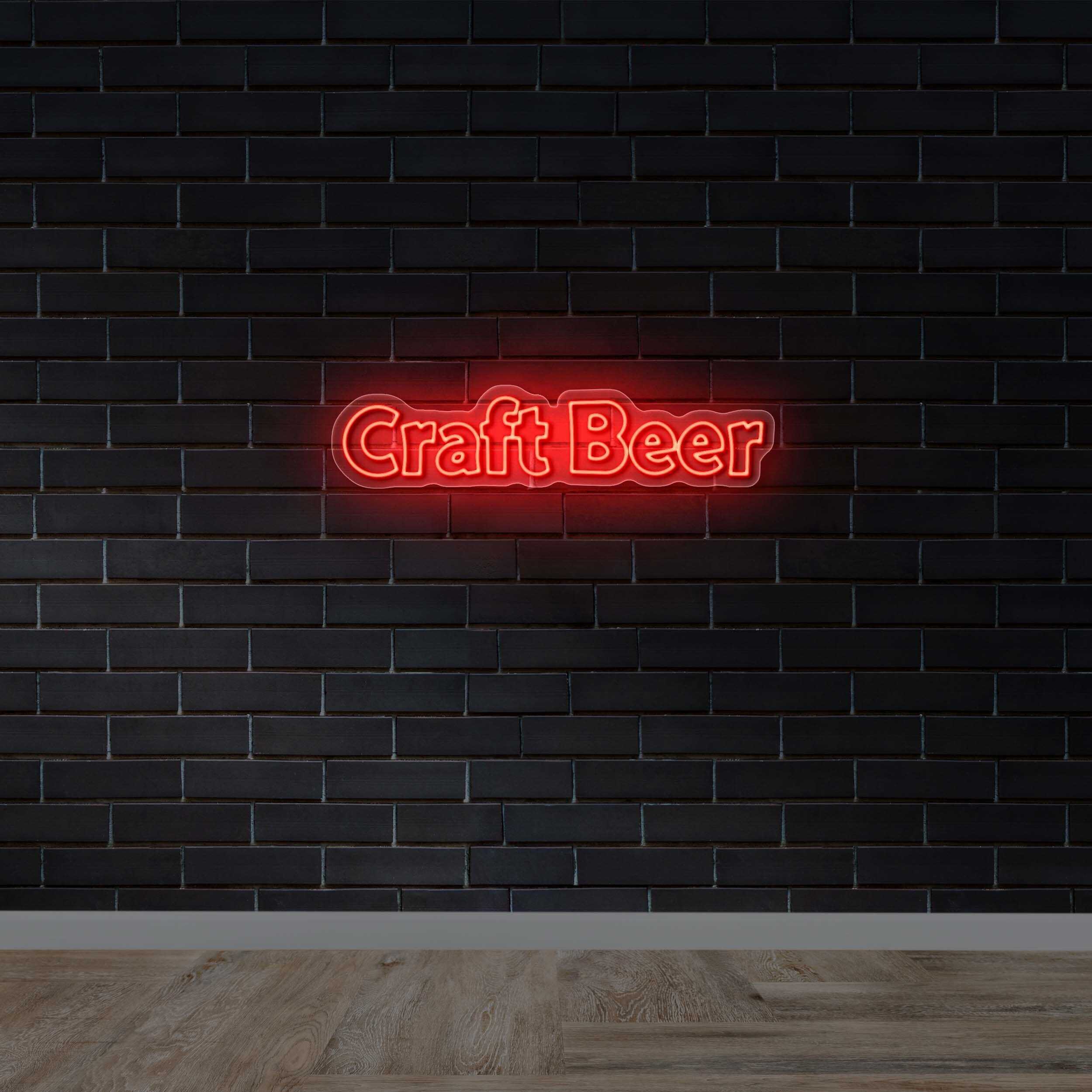 Craft Beer - Premium Neon Artwork