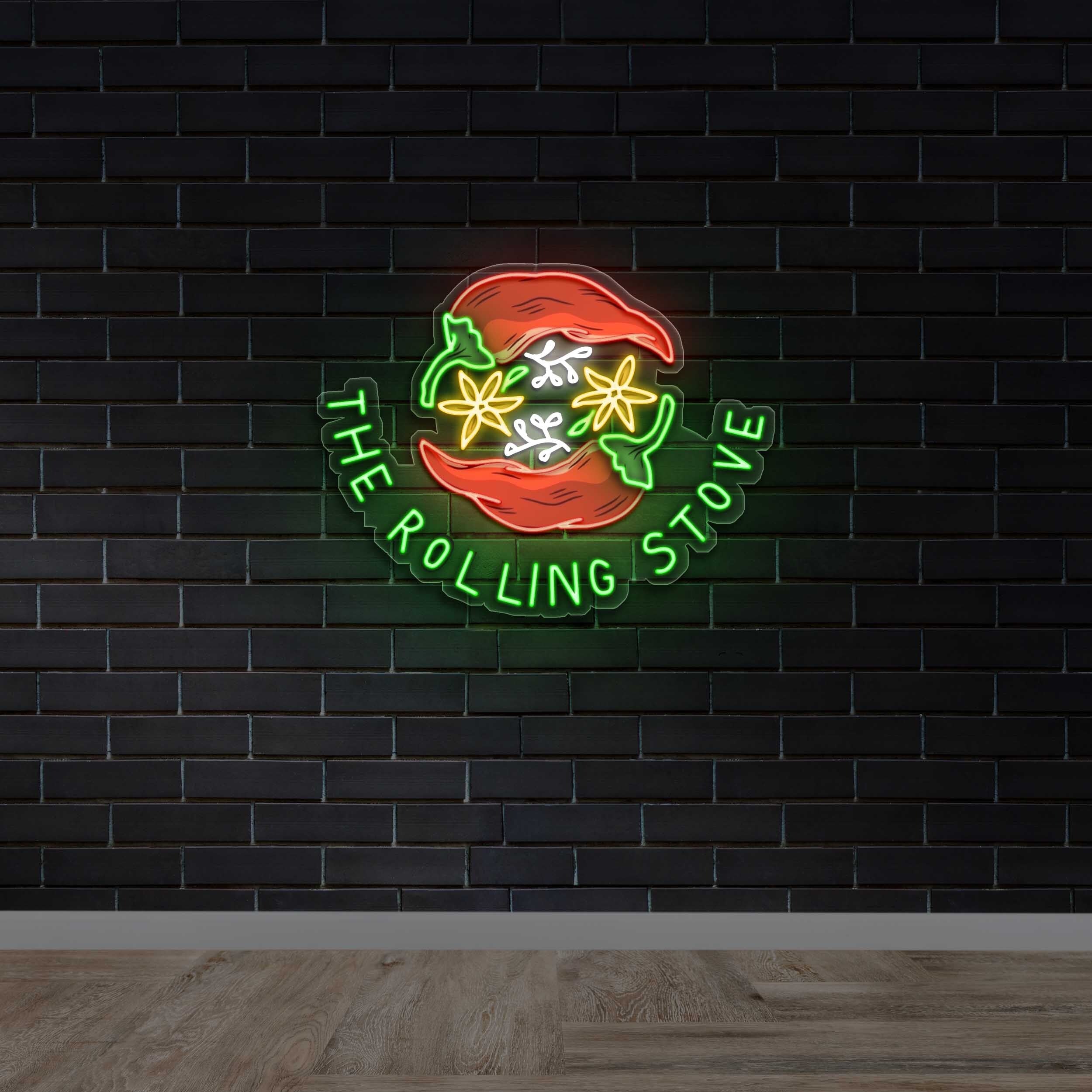 The Rolling Stove - Premium Neon Artwork