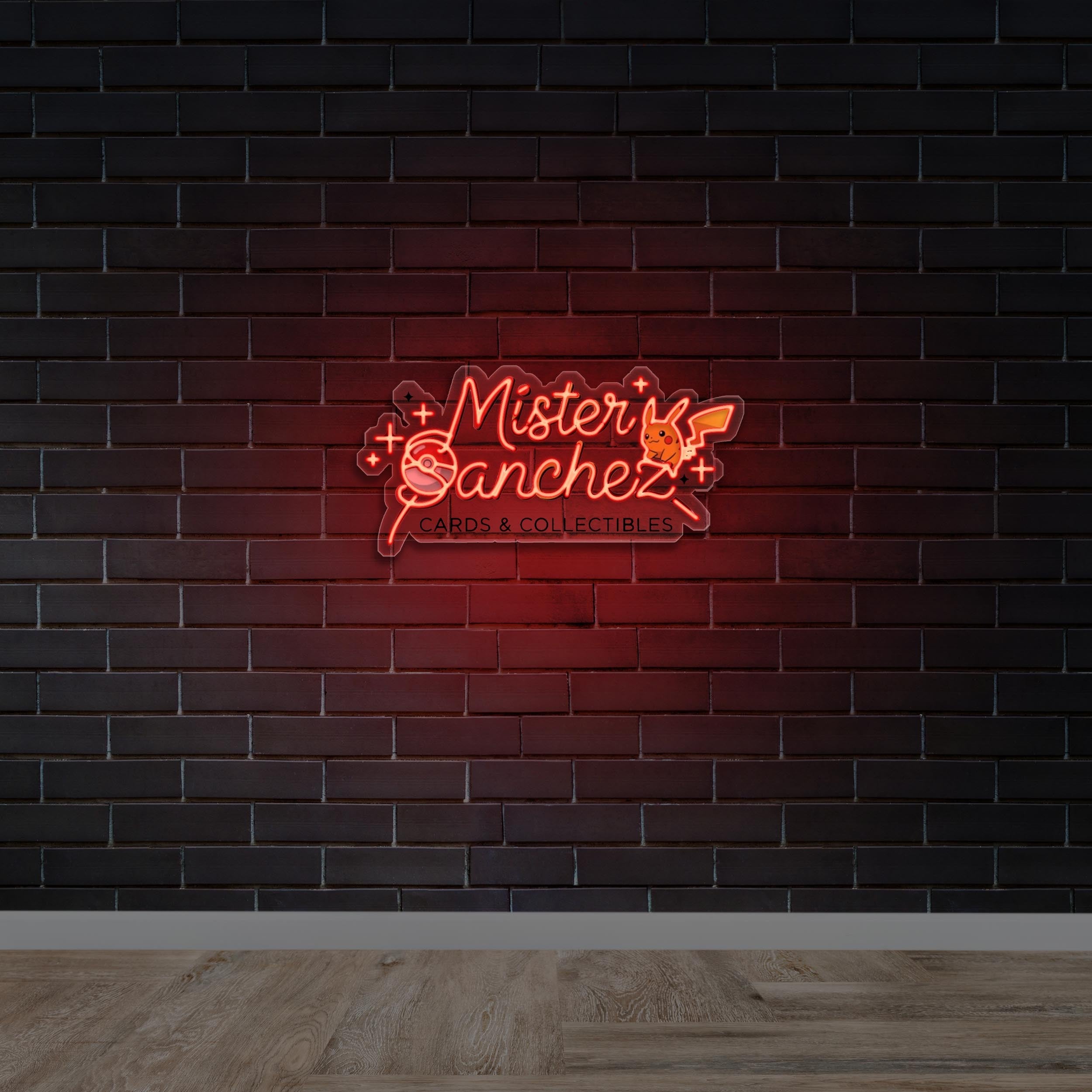 Mister Sanchez Cards & Collectibles - Premium Neon Artwork