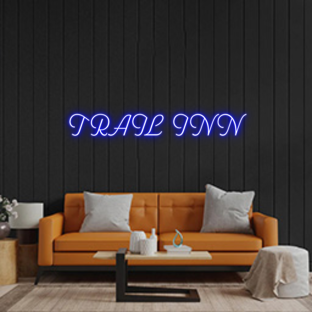 Custom Neon: TRAIL INN