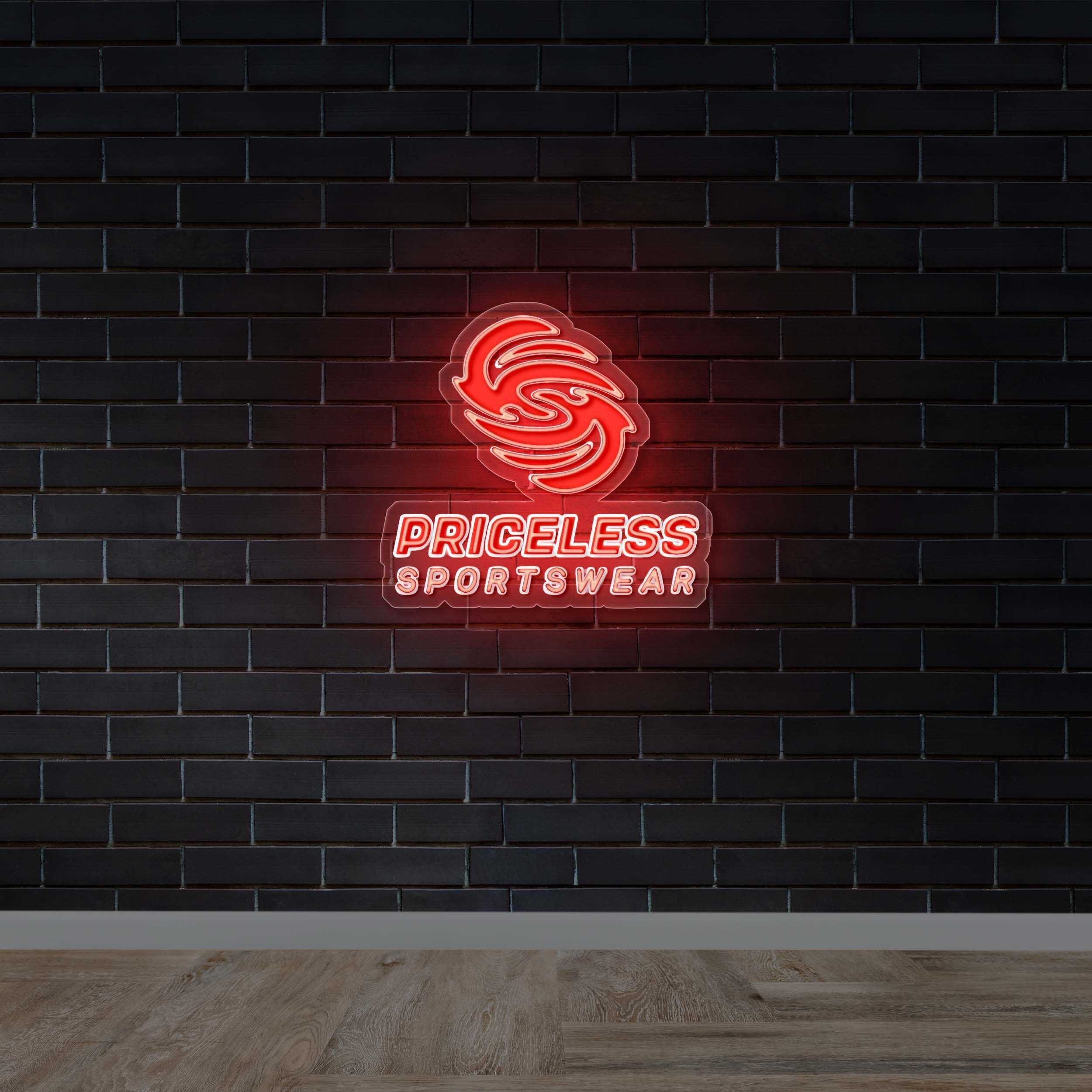 PRICELESS SPORTSWEAR - Premium Neon Artwork