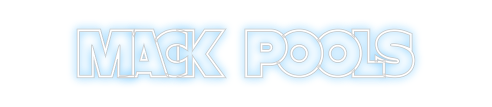 Custom Neon: Mack pools