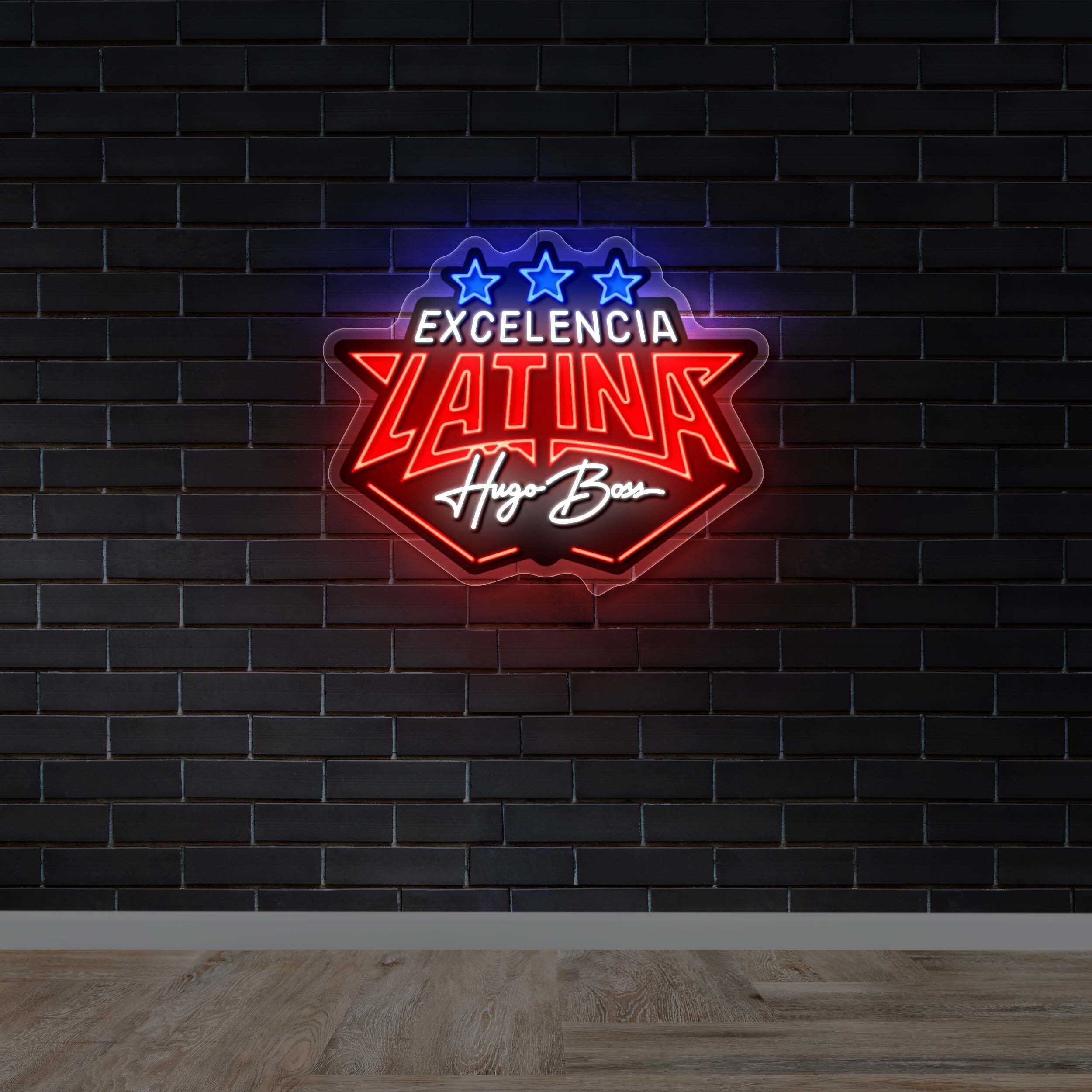 Excelencia Latina - Premium Neon Artwork