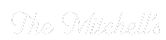 Custom Neon Sign: The Mitchell’s