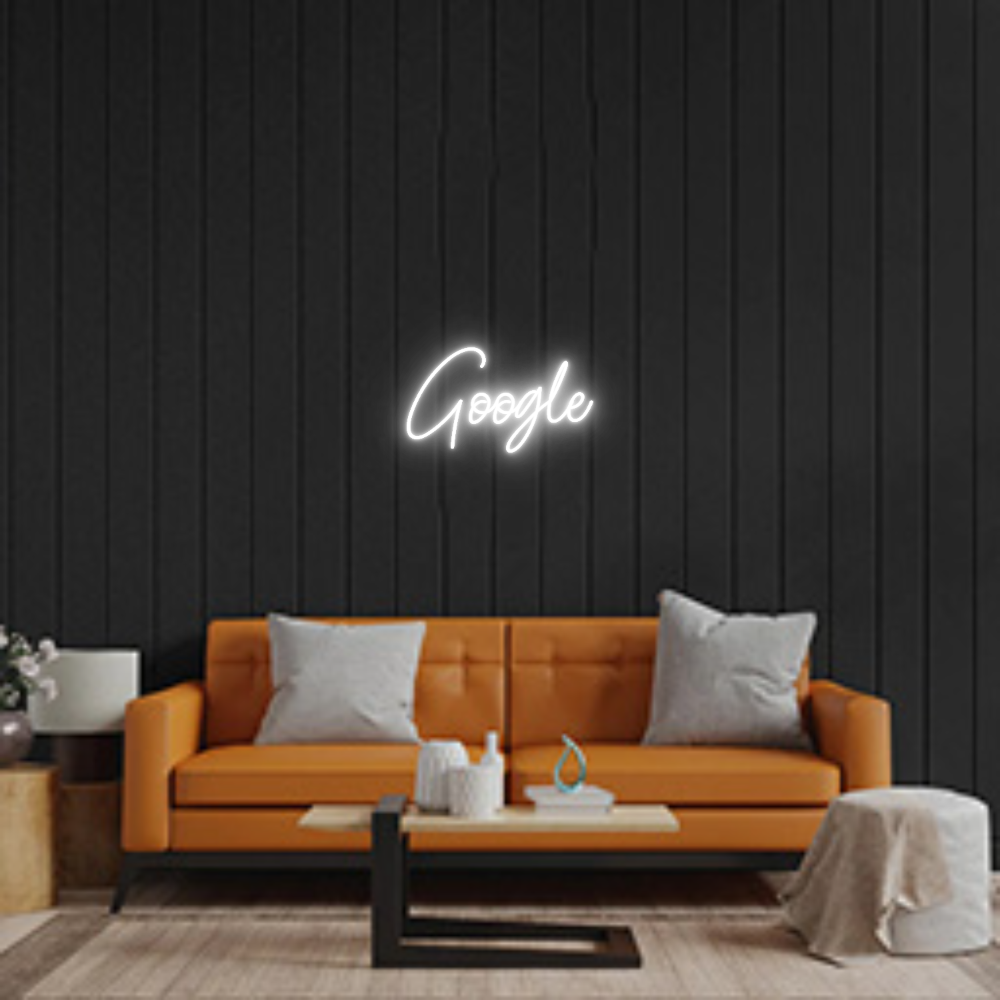 Custom Neon Sign: Google