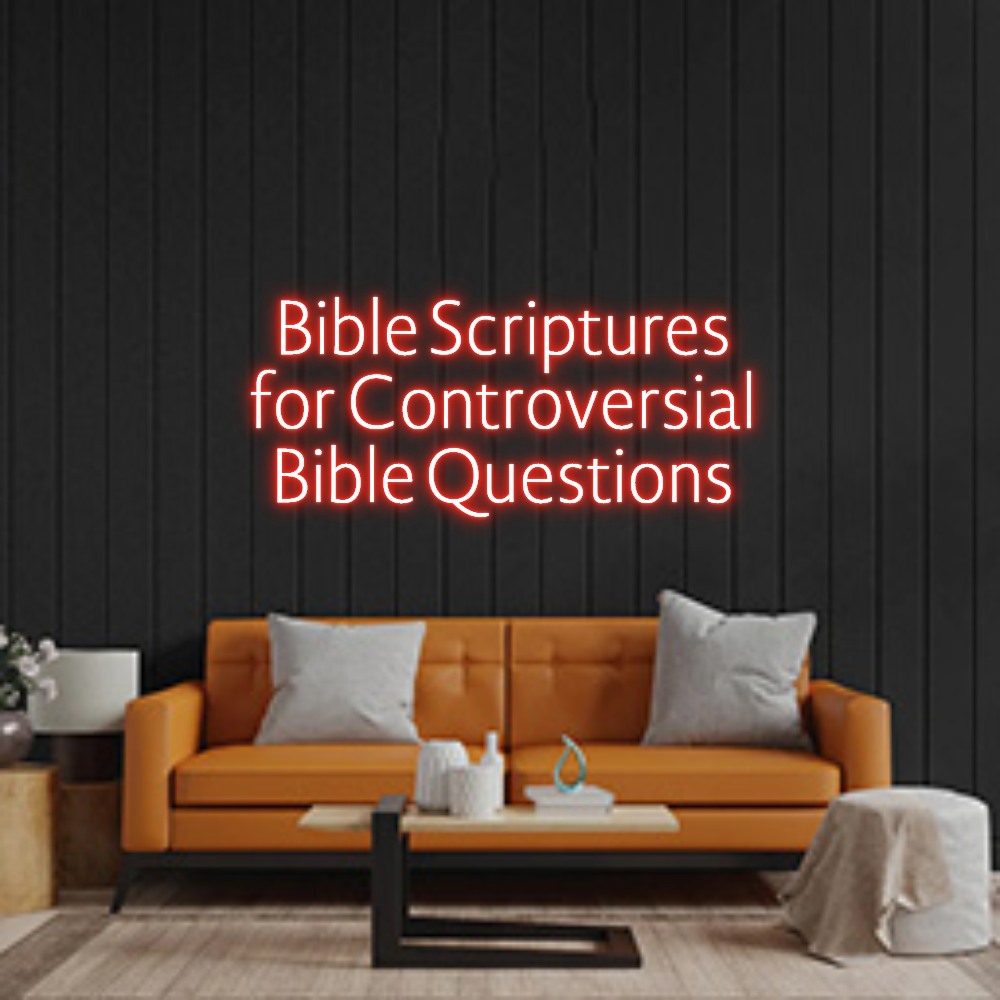 Custom Neon Sign: Bible Scriptu...
