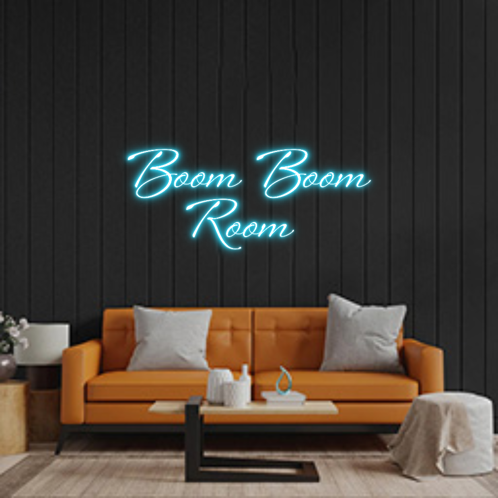 Custom Neon Sign: Boom Boom
...