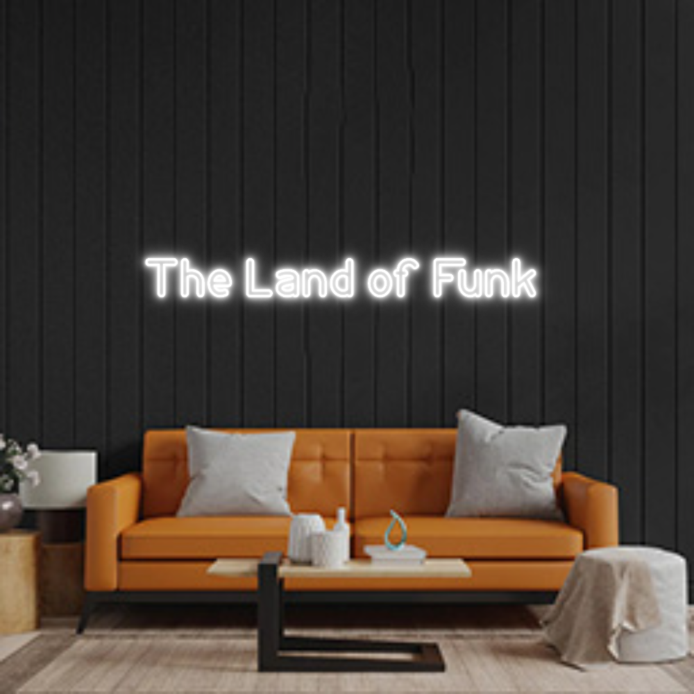 Custom Neon Sign: The Land of F...