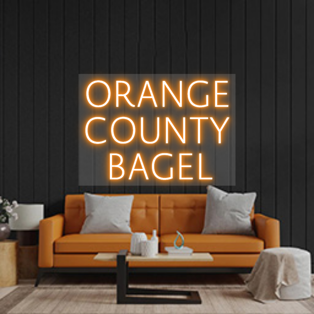 Custom Neon Sign: ORANGE
COUN...