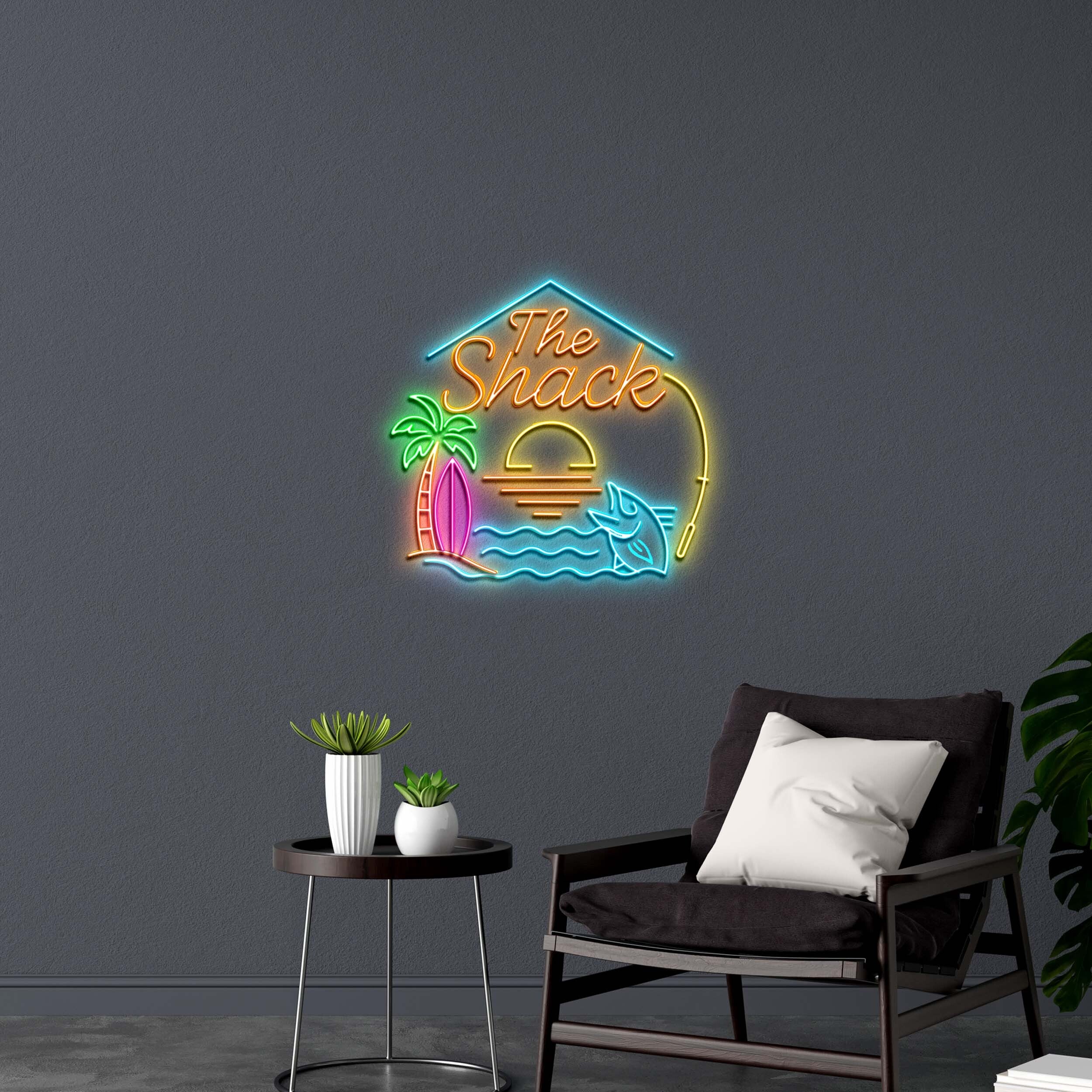 The Shack | 2nd Version - Premium Neon Artwork