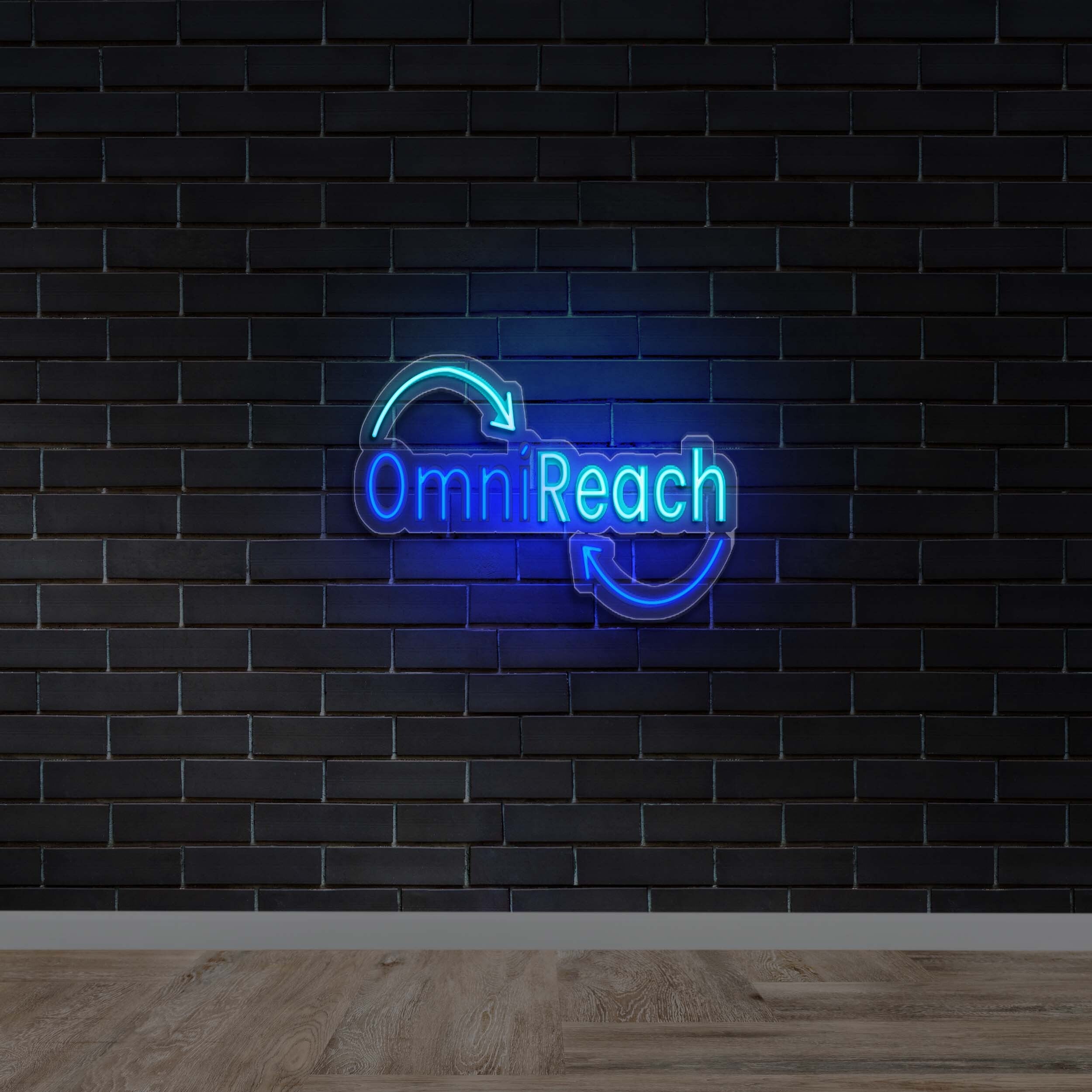 Omni Reach - Premium Neon Artwork