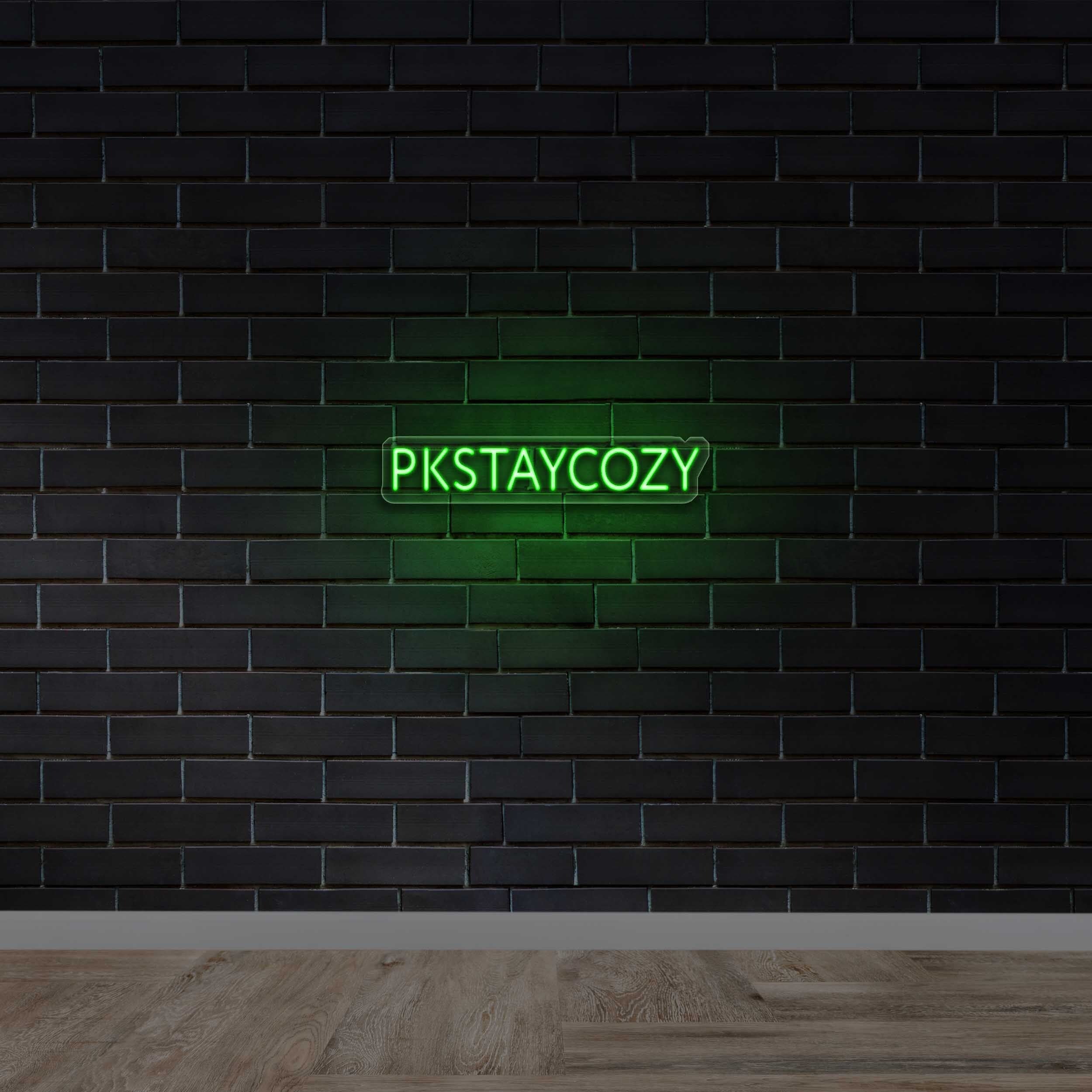PKSTAYCOZY - Premium Neon Artwork